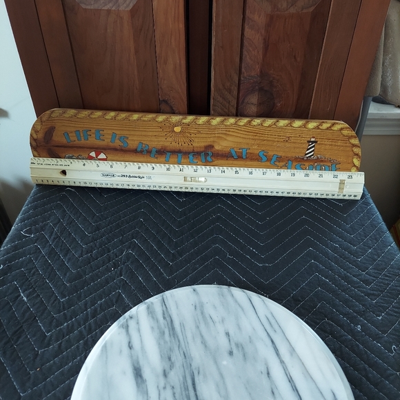 Handcrafted Wooden Sign - Picture 3 of 11